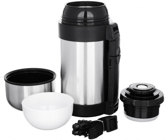 Термос металлический с широкой горловиной «Туристический»