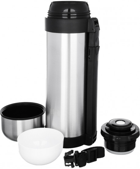 Термос металлический с широкой горловиной «Туристический»