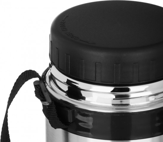 Термос металлический с широкой горловиной «Суповой»