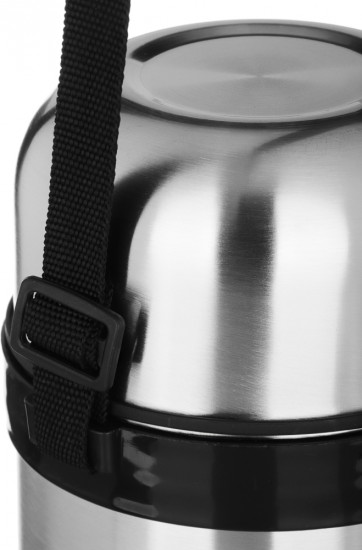 Термос металлический с широкой горловиной «Суповой»