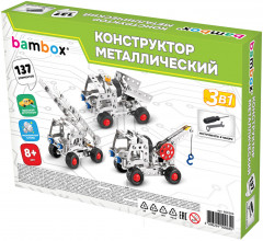 Конструктор металлический «Строительная техника 3 в 1» - Фото 10