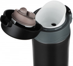 Термокружка с крышкой на защелке - Фото 5