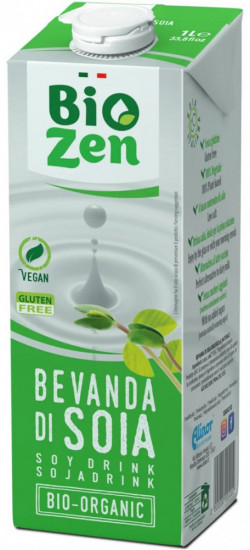 Соевое молоко органическое без сахара