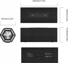 Колонка беспроводная Soundplus-T1-BK - Фото 3