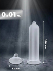 Ультратонкие презервативы 0.01 с гиалуроновой кислотой - Фото 7