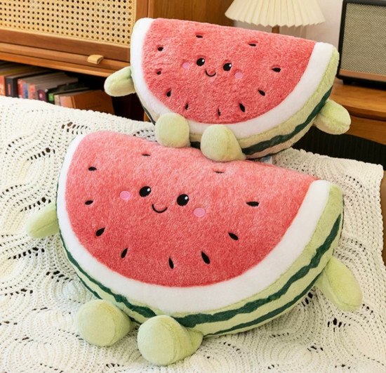 Мягкая игрушка-подушка «Арбузная долька»