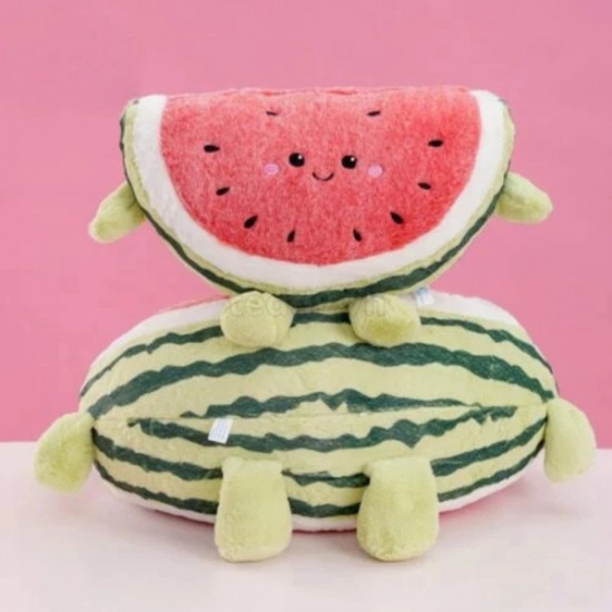 Мягкая игрушка-подушка «Арбузная долька»