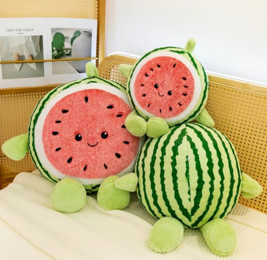 Мягкая игрушка-подушка «Счастливый арбузик»