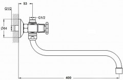 Смеситель для ванны «Венера» - Фото 7