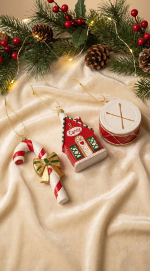 Набор ёлочных игрушек