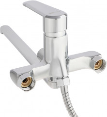 Смеситель для ванны с душем - Фото 4