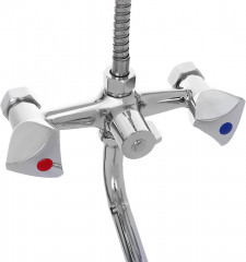 Смеситель для ванны с душем - Фото 2