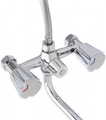 Смеситель для ванны с душем - Фото 2