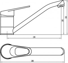 Смеситель для кухни - Фото 3