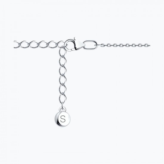 Колье из серебра