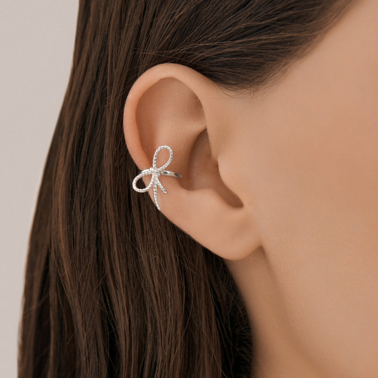 Серьга из серебра