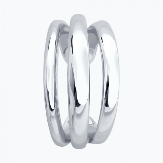 Серьга из серебра