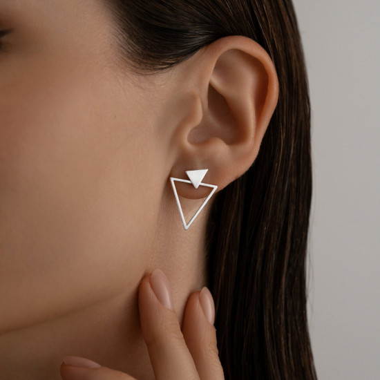 Серьги из серебра