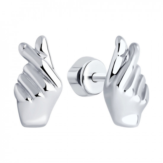 Серьги из серебра