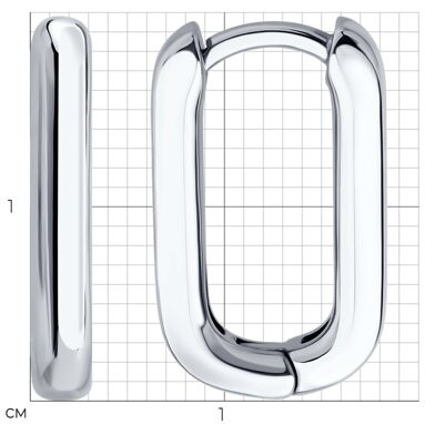 Серьги из серебра