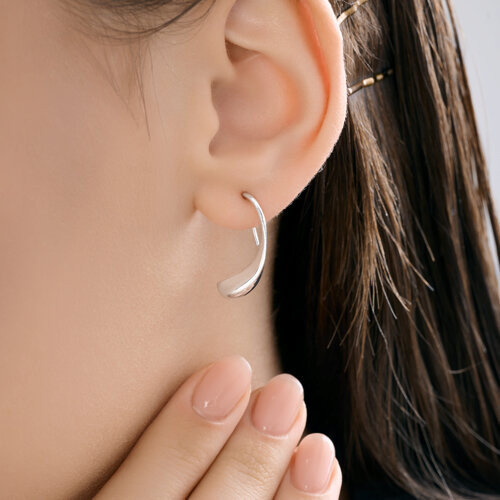 Серьги из серебра