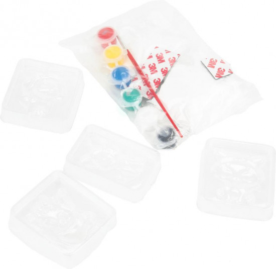 Магниты из гипса «Кошечки и собачки»