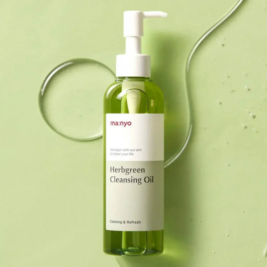 Гидрофильное масло с комплексом трав «Herb Green Cleansing Oil»