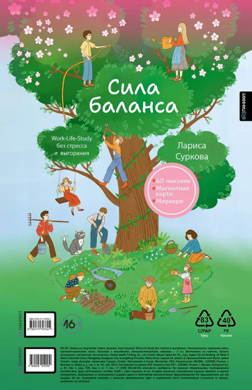 Карта желаний «Сила баланса. Work-life-study без стресса и выгорания»