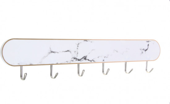 Планка самоклеящаяся «Белый мрамор»