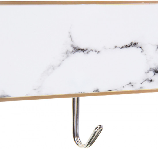 Планка самоклеящаяся «Белый мрамор»