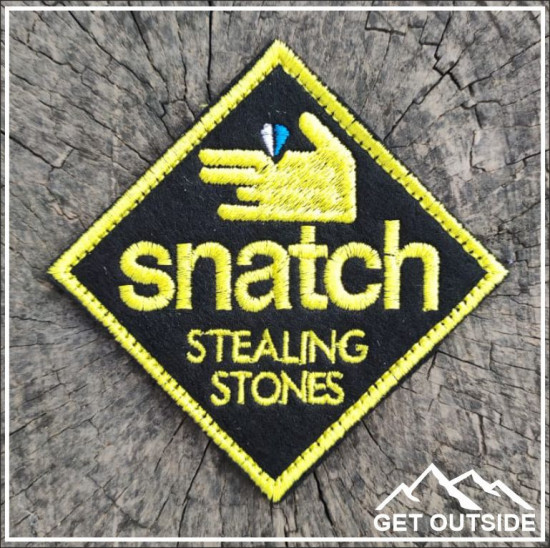 Шеврон «Snatch, stealing stones. Большой куш, кража камней»