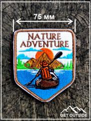 Шеврон «Nature Adventure. Приключение на природе» - Фото 1