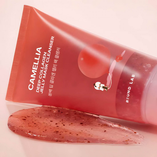Гель-маска для очищения кожи «Camellia Deep Collagen Jelly Mask Cleanser»