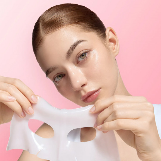 Укрепляющая гидрогелевая маска для лица с камелией «Camellia Deep Collagen Firming Gel Mask»