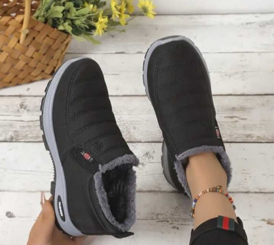 Кроссовки утепленные женские