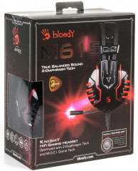 Наушники с микрофоном Bloody Moci M615 - Фото 2