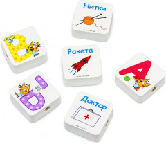 Шнуровка деревянная «Азбука» - Фото 2