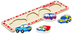 Пазл деревянный «Автомобили» - Фото 1