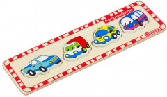 Пазл деревянный «Автомобили» - Фото 2