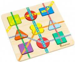 Пазл деревянный «Линии» - Фото 1