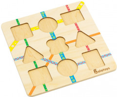 Пазл деревянный «Линии» - Фото 2