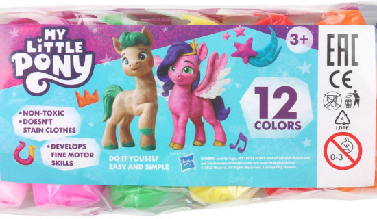 Пластилин лёгкий «Пони»