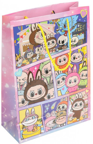 Пакет подарочный «Весёлый монстрик»