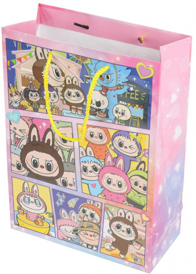 Пакет подарочный «Весёлый монстрик»