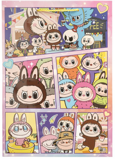 Пакет подарочный «Весёлый монстрик»