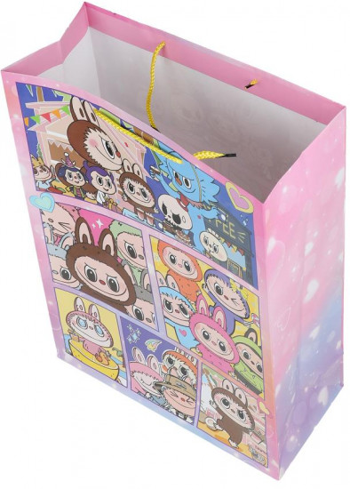Пакет подарочный «Весёлый монстрик»