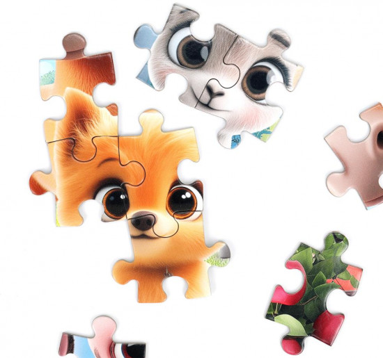 Пазл «Животные на ферме»