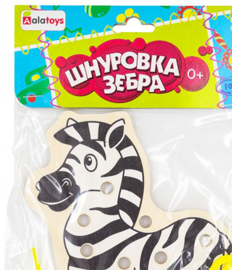 Шнуровка «Зебра»
