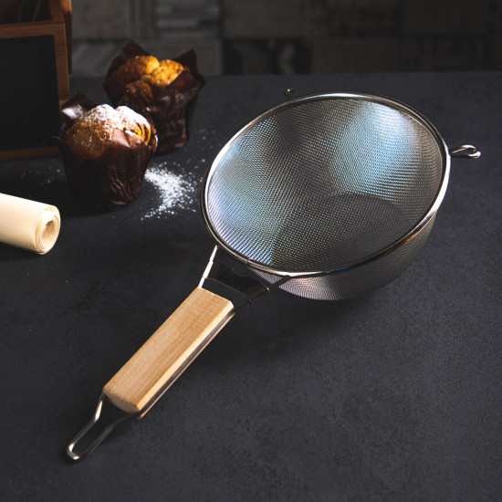 Сито с ободом и ручкой «Ретро»