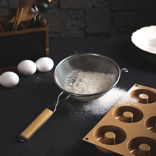 Сито с ободом и ручкой «Ретро»